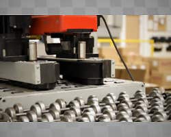 Packaging machine processing boxes from __Pixabar__. This avi video uses the outdated wmv1 codec and has no audio.