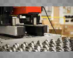 Packaging machine processing boxes from __Pixabar__. This avi video uses the outdated wmv1 codec and has no audio.